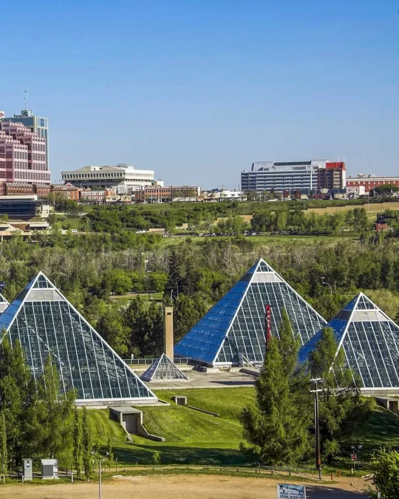 Outside of Muttart Conservatory in Edmonton.jpg