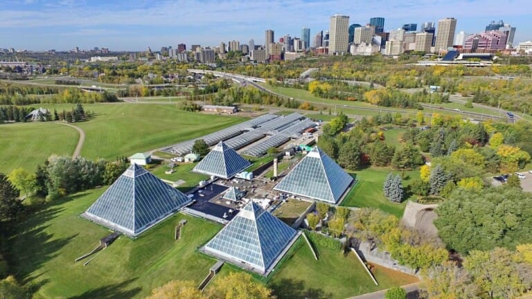 muttart conservatory wide